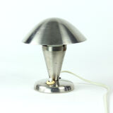 Lampe de table champignon chrome par Josef Jirka Pour Napako