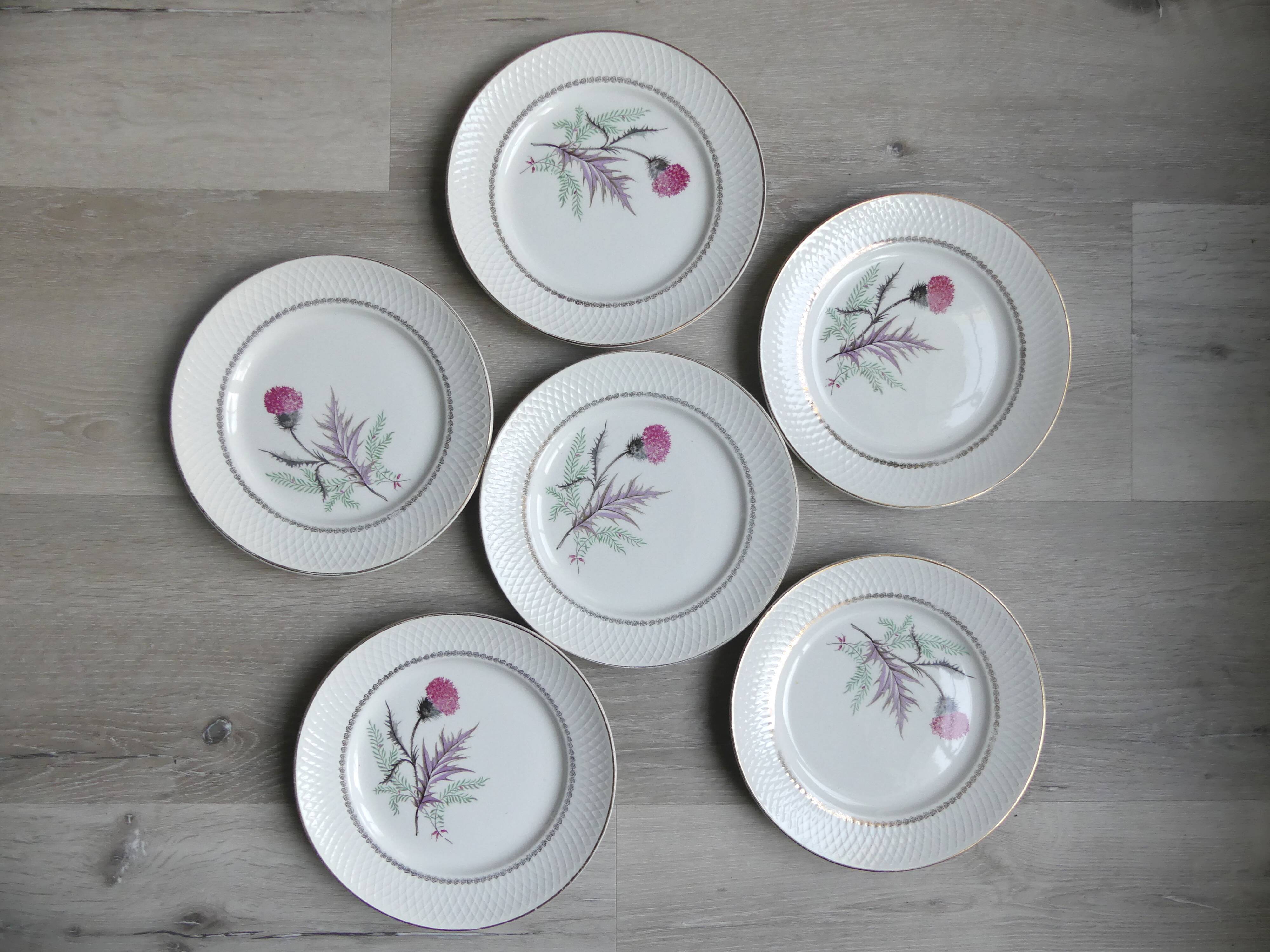 Plates Moulin des Loups Imperia plates