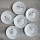 Assiettes Moulin des Loups Imperia plates