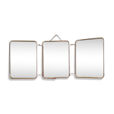 Mirror Barber triptych - 47.5 x 20 cm