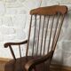 Wooden rocking chair