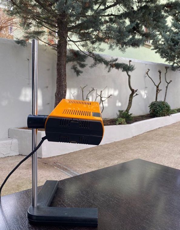 Jean-René Talopp's vintage model Samp lamp in the 70s