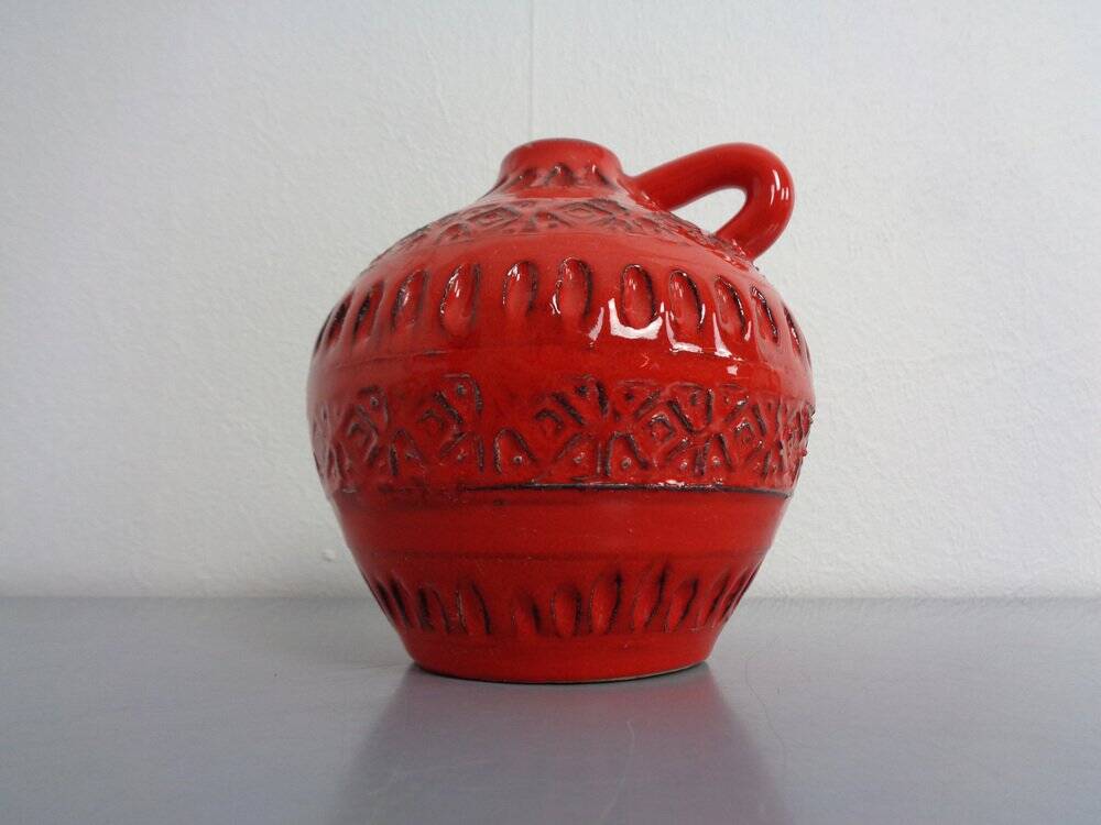 Ceramic vase by Aldo Londi for Bitossi, 1960s