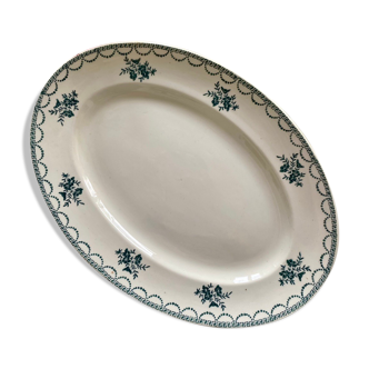 Ceramic oval dish Saint Amand