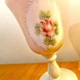Vintage opaline lamp foot