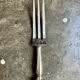 Silver and bone serving fork