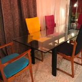 “LC6” table created by Le Corbusier, Pierre Jeanneret and Charlotte Perriand Published by Cassina