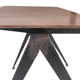 Chaise industrielle Galvanitas S16 Pagholz Pays-Bas 60's