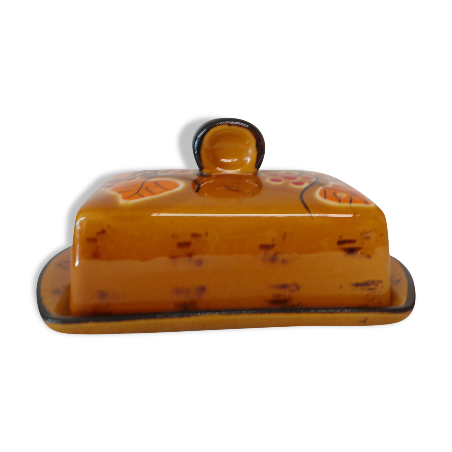 Vintage butter orange