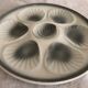 6 oyster plates and their dish - Moulin des Loups