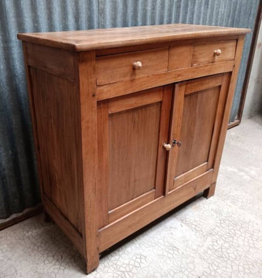 Vintage wooden Parisian sideboard