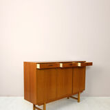 Teak sideboard with three doors