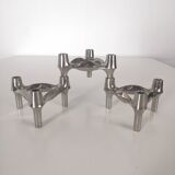 Set of 3 Nagel BMF candle holders