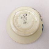 Bowl, earthenware flower decoration Digoin n°2