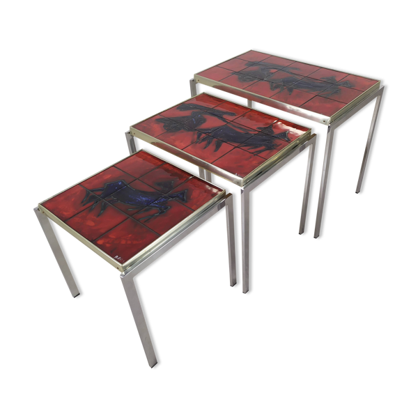 Tables gigognes vintage