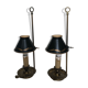 Paire de lampes bouillotte