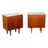Pair of nightstands produced by Novy Domov, 1970