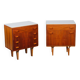 Pair of nightstands produced by Novy Domov, 1970
