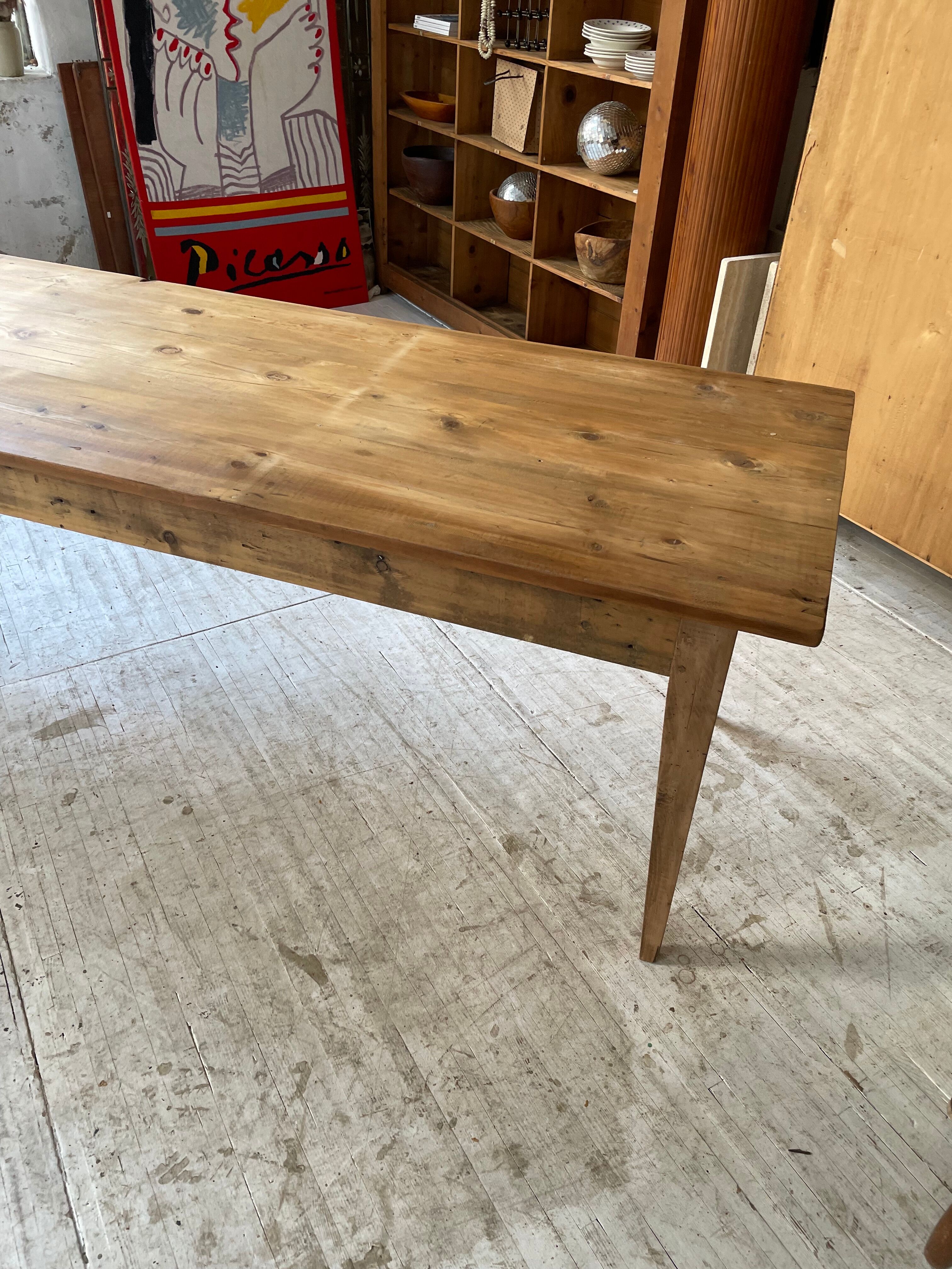 Farmhouse table beech pine XL 4m
