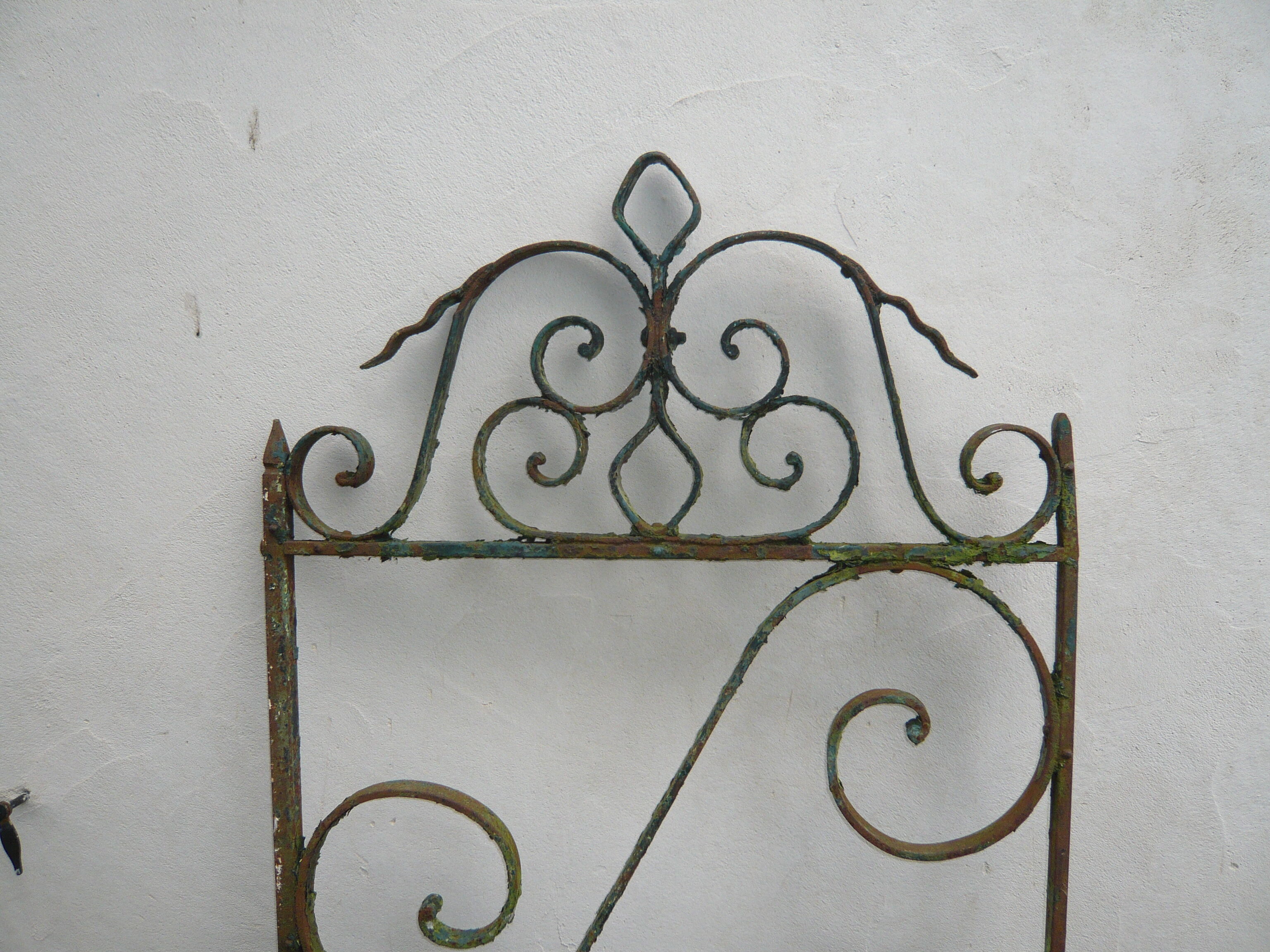 Old wrought iron gate