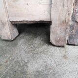 Old in solid beech workbench 237 cm