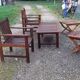 Garden furniture in exotic wood brand: fsc