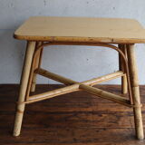 Rattan coffee table