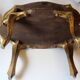 Florentine wooden side table - small coffee table - made in Italy - Vintage