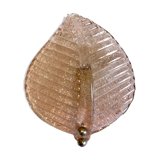 Glass sheet wall lamp