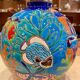 Vase boule Émaux de Longwy