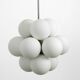1960s Atomic Space Age Kaiser Leuchten metal ceiling lamp