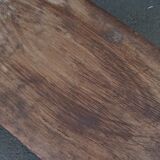 Antique wooden stool. Senufo African art from Côte d'Ivoire.