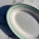 Oval Dish in Half-Porcelain from Lunéville - Épinay Model