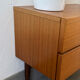 Scandinavian teak bedside table/nightstand