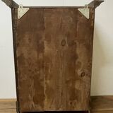 Verriot or walnut display case