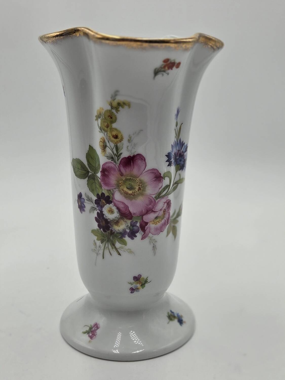 Limoges porcelain vase