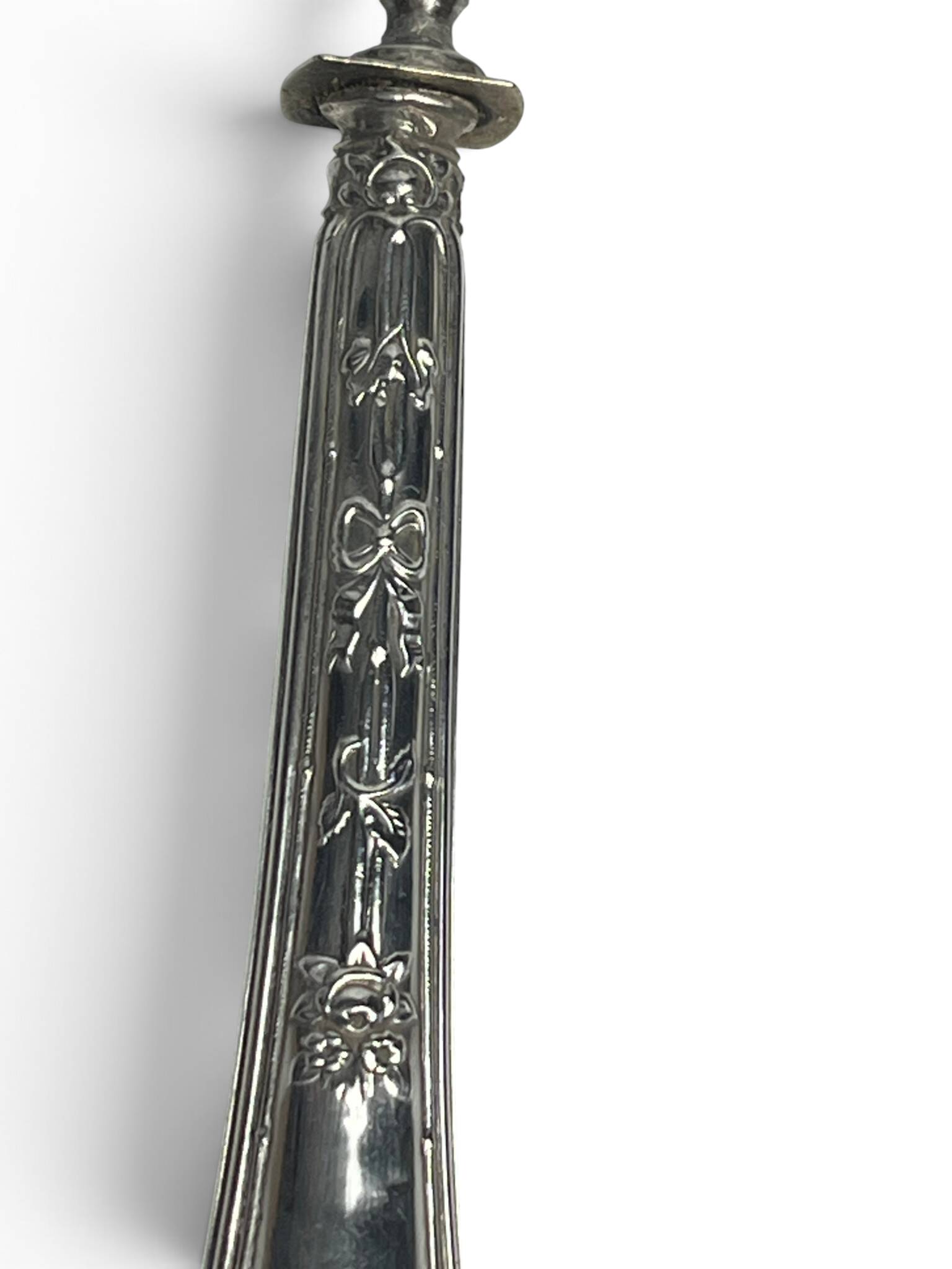 Silverware, silver sugar sifter with Minerva hallmark from the early 20th century.