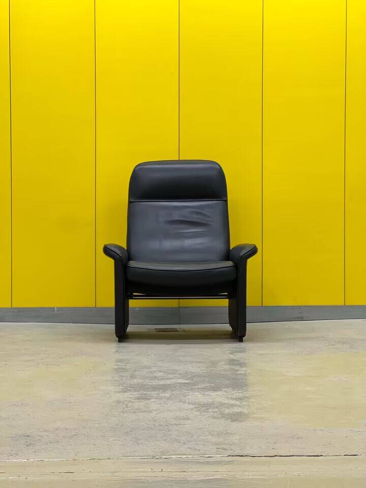 Vintage De Sede Ds 50 leather arm chair from 1970'