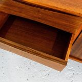 Vintage Walnut Sideboard From Bfm, Poland, 1960s