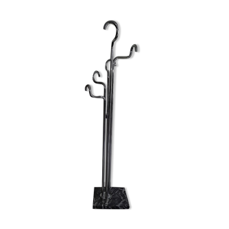 Milieu du siècle italien moderniste Chrome Coat Stand