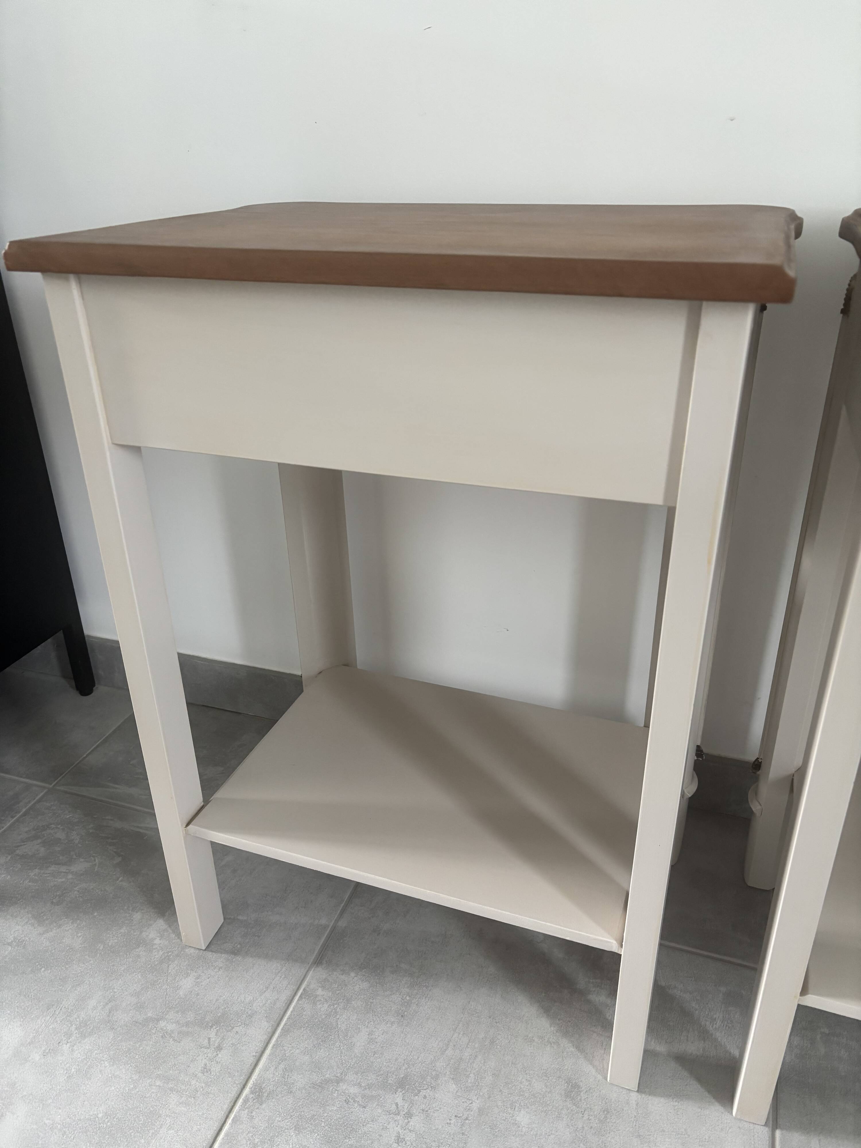 Vintage bedside tables