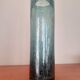 Vase rouleau vintage en verre soufflé de Bendor