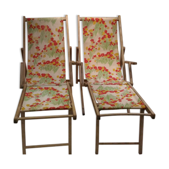 Deux chiliennes en bois