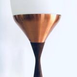 Mid-Century Modern Scandinavian Atomic Low Floor Lamp, Denmark, 1950s