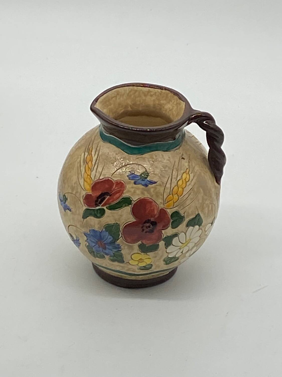 Vase / ceramic pitcher Vallauris J Massier, vintage, 1950,