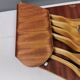 Very beautiful vintage hanger holder, including 7 matching hangers.
