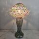Lampe de table Fratelli Toso "Millefiore" en verre de Murano, Italie années 1950
