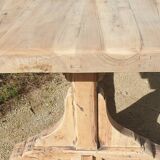 Solid wood farmhouse table, 220 cm