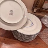 Service de table porcelaine Bernardaud Hortense