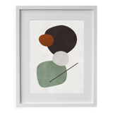 Handmade painting framed